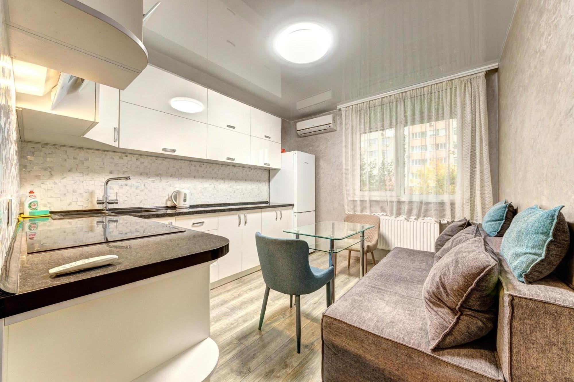 Apartment Voskresenska 18 , Парковые Озера Киев Номер фото