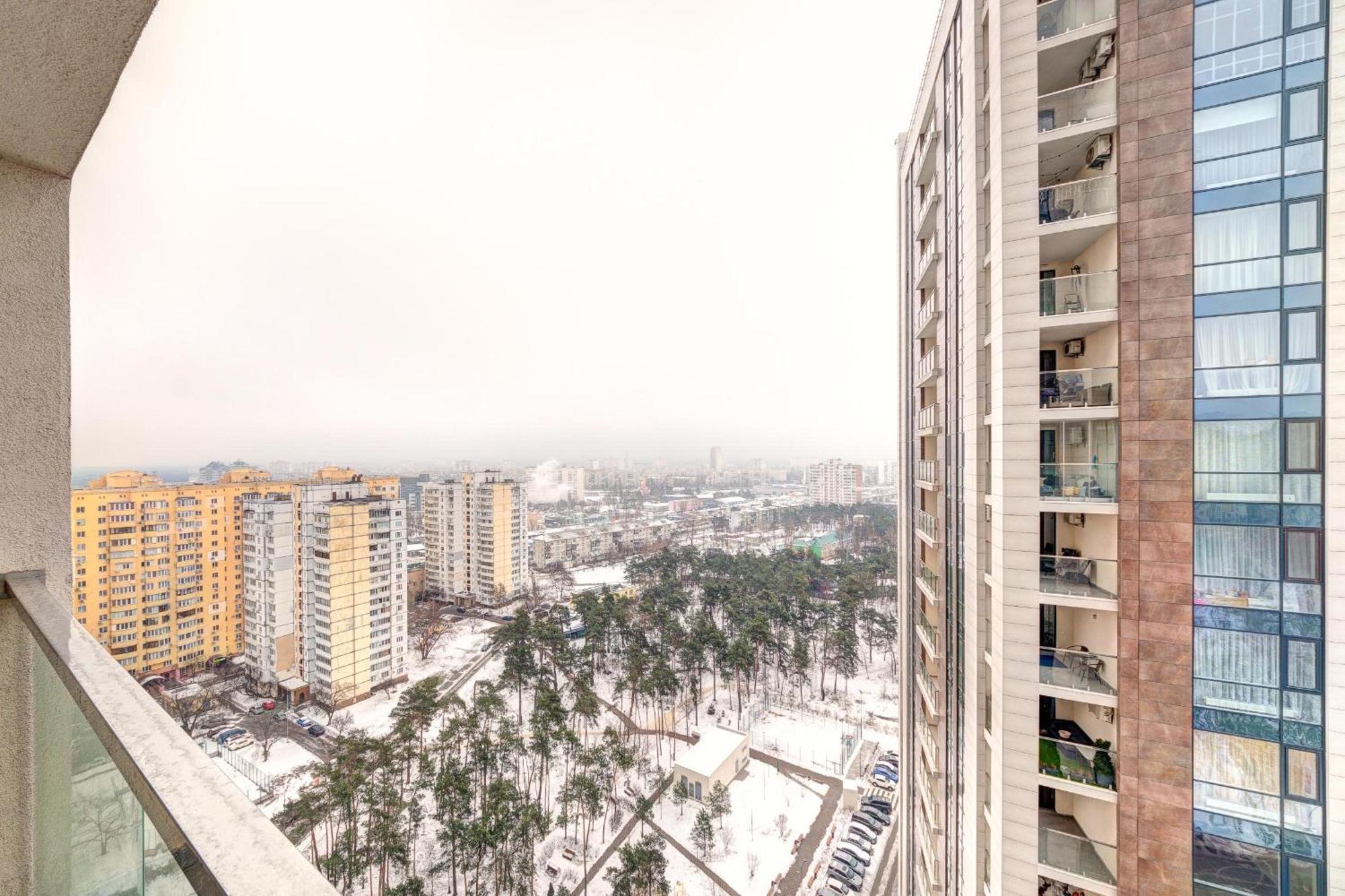 Apartment Voskresenska 18 , Парковые Озера Киев Номер фото